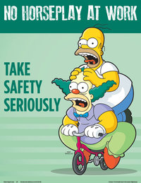 simpsons safety veiligheidsgedrag