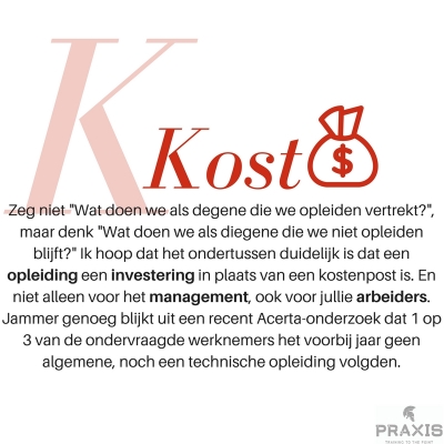 Het welzijnsalfabet: K van &#039;Kost&#039;